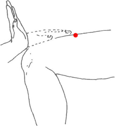 伏兔穴简便取法