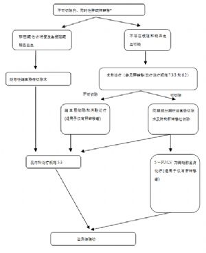 附图-7  不可切除的同时性肝/肺转移处理流程
