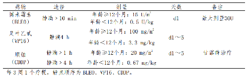 PEB化疗方案