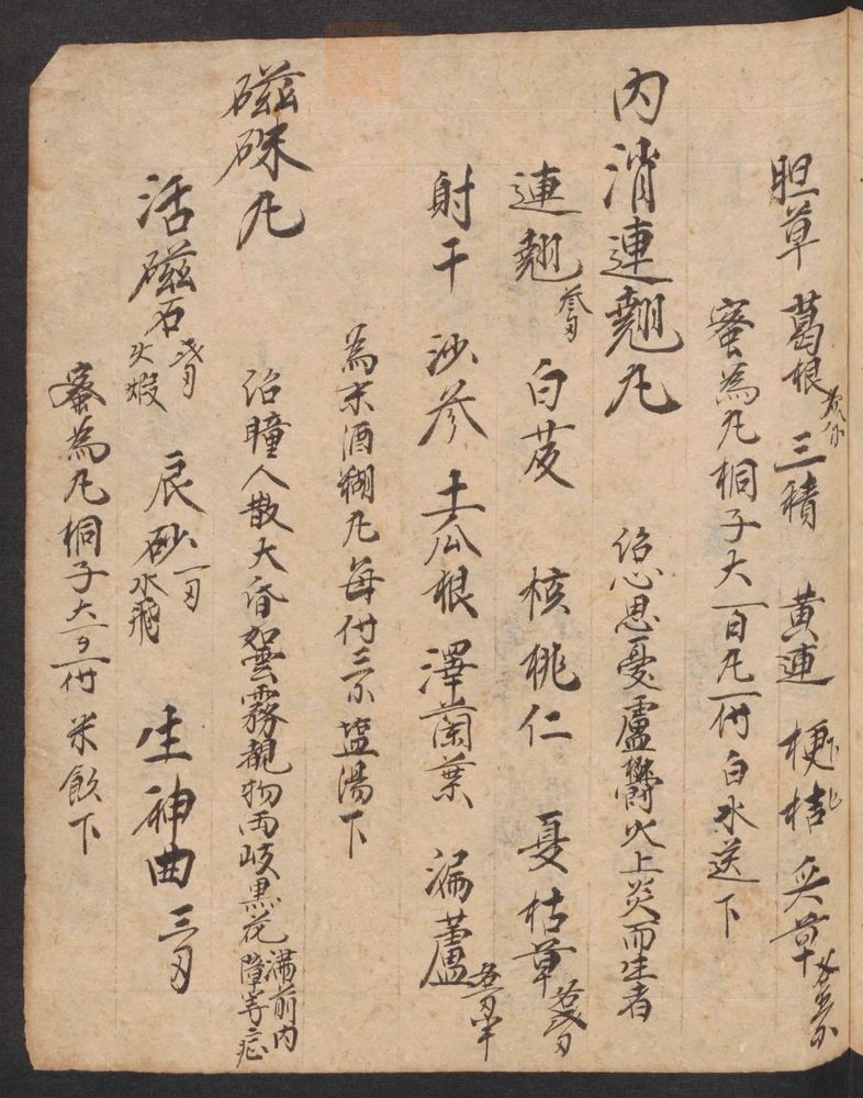 丹字药方本(第155页)