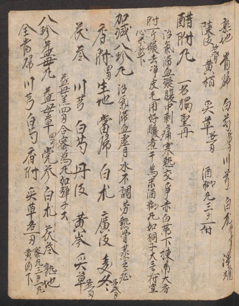 丹字药方本(第73页)