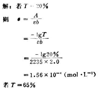 KMnO4液的吸收光谱曲线