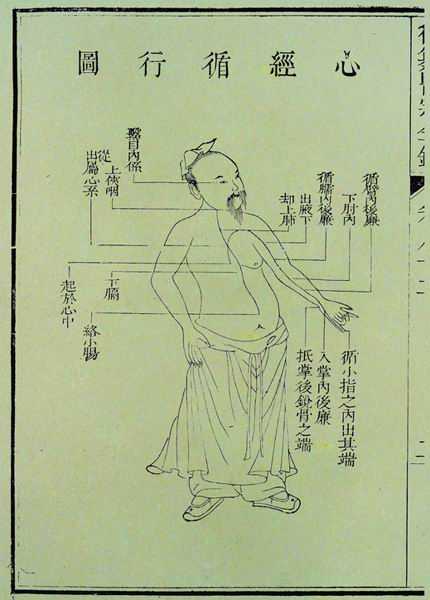 《医宗金鉴》十二脉图 