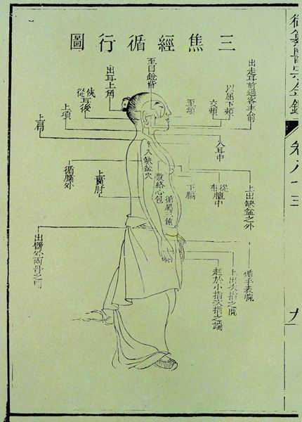《医宗金鉴》十二脉图 