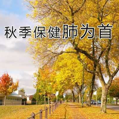 秋季保健肺为首