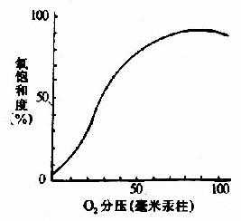 Hb的氧饱和曲线