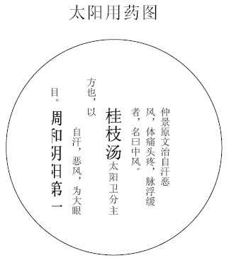 太阳用药图