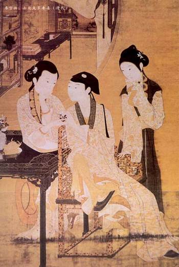 春宫图：士大夫多妻妾--清代